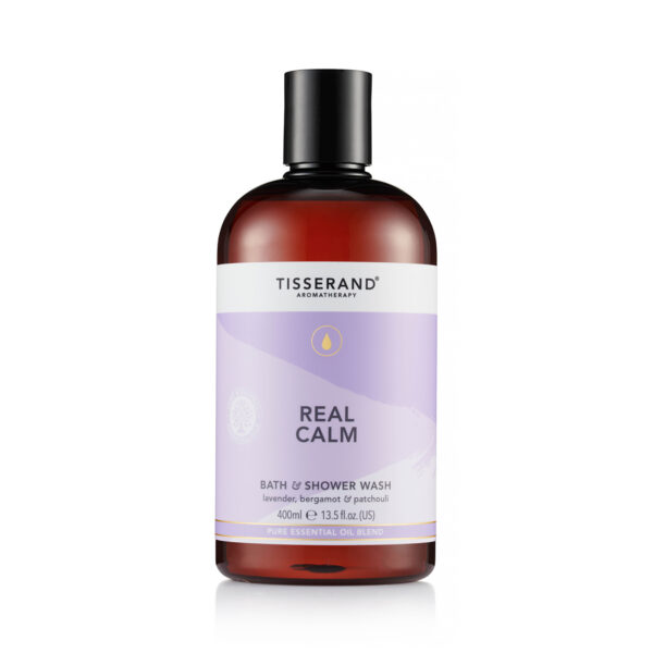 Sabonete em Gel para Banho de 400ml Real Calm (Bath & Shower wash) Lavanda, Bergamota e Pathouli