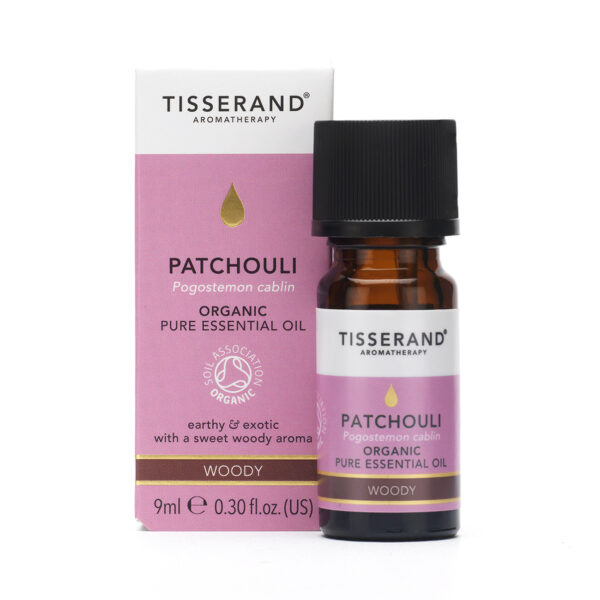 ÓLEO ESSENCIAL DE PATCHOULI ORGÂNICO 9 ML TISSERAND (PATCHOULI)