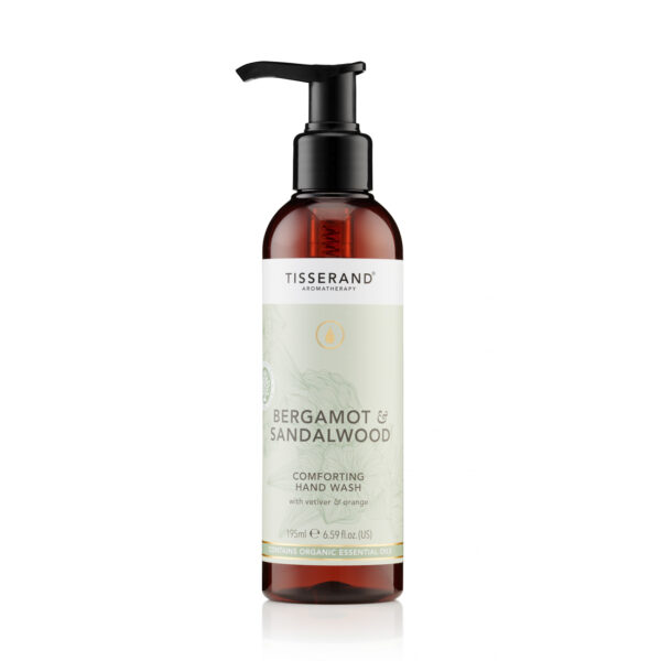 SABONETE LIQUIDO  PARA MÃOS CONFORTANTE DE BERGAMOTA E SÂNDALO 195ML TISSERAND (CONFORTING HAND WASH)