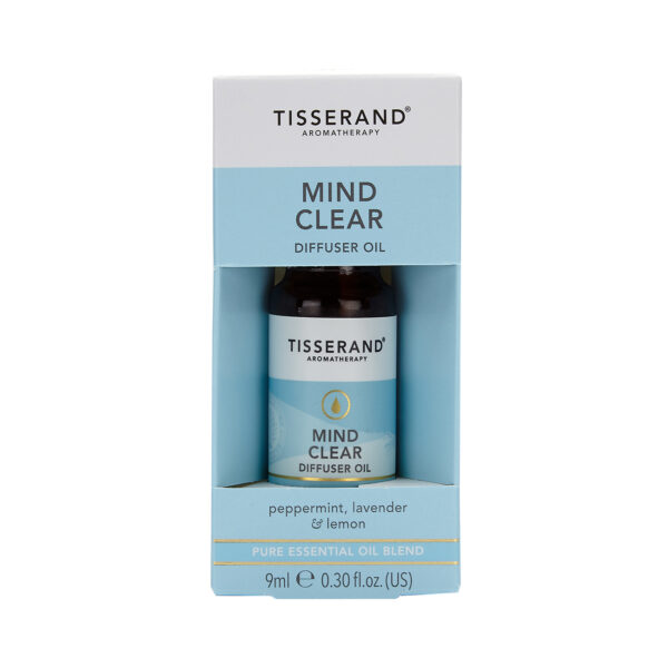 ÓLEO PARA DIFUSOR MIND CLEAR 9ML TISSERAND (LAVANDA, HORTELÃ PIMENTA E LIMÃO SICILIANO)