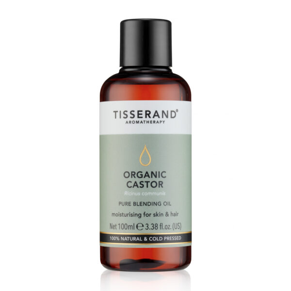 ÓLEO VEGETAL PURO DE RÍCINO ORGÂNICO 100ML TISSERAND (CASTOR ORGANIC PURE BLENDING OIL)