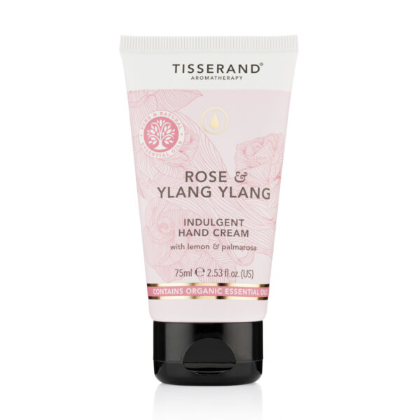 CREME PARA AS MÃOS INDULGENTE ROSA E YLANG YLANG 75ML TISSERAND ( INDULGENT HAND CREAM )