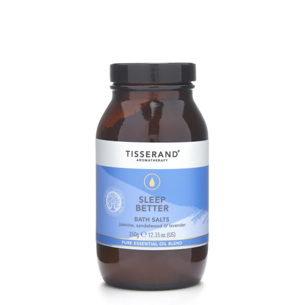 SAIS DE BANHO SLEEP BETTER 350GR TISSERAND (BATH SALTS - JASMIM, SÂNDALO E LAVANDA)
